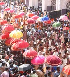 Annual feast of St George at Edathua
